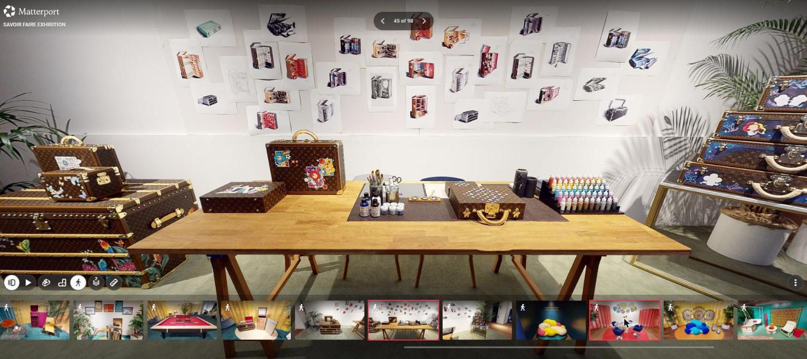 lv_08 루이비통 SAVOIR FAIRE EXHIBITION 전시장 입구 가상전시관